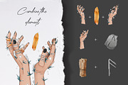 Pagan Magic and Witchcraft, an Object Illustration by Elina Kovtunova (Thumbnail 5 of 15)