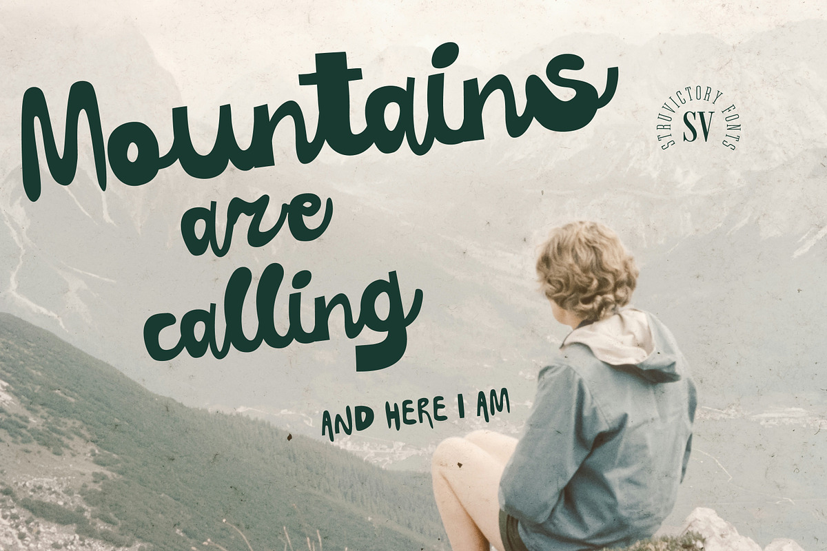 Bad Rendezvous Playful Vibe Script, a Script Font by Struvictory.art (Photo 6 of 9)