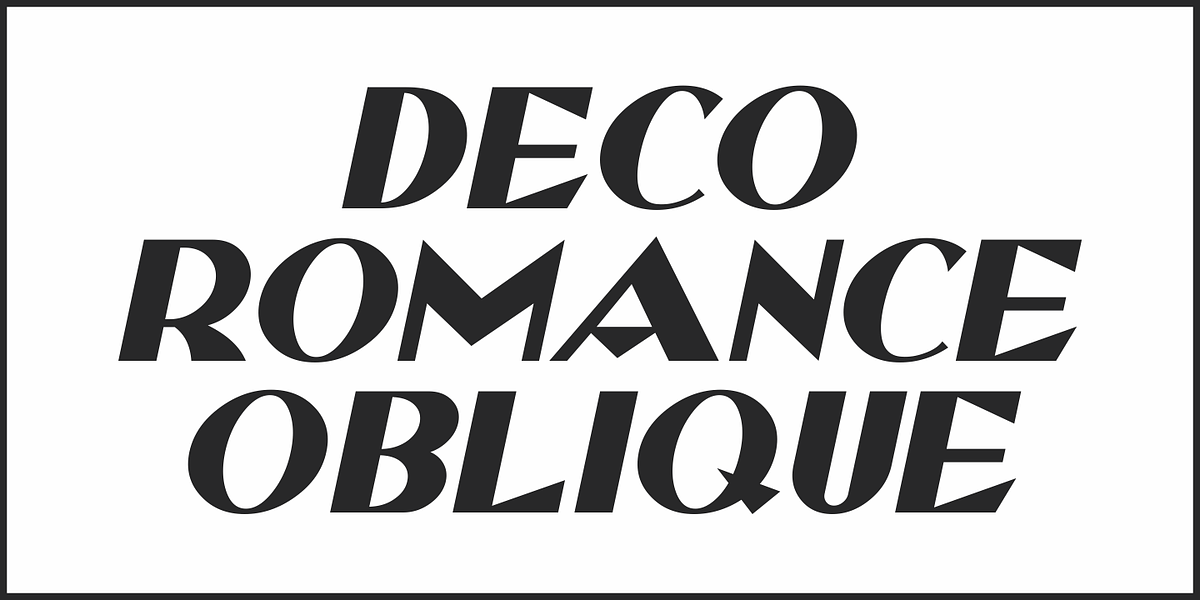 Deco Romance JNL, a Sans Serif Font by Jeff Levine Fonts (Photo 4 of 5)