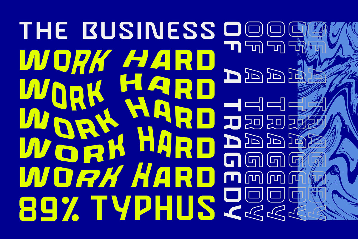 Neotoxic Futuristic Sans Serif, a Sans Serif Font by Nocturnal Workspace (Photo 9 of 16)