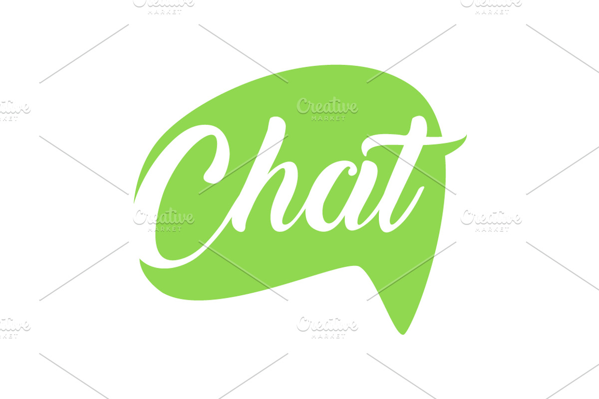 Chat Social Media Business Symbol, a Branding & Logo Template by Toko Pak Sabar (Photo 5 of 7)