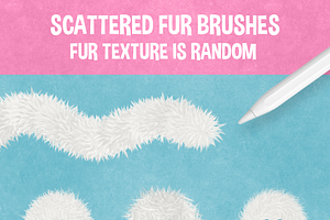 30 FAUX FUR BRUSHES FOR AFFINITY