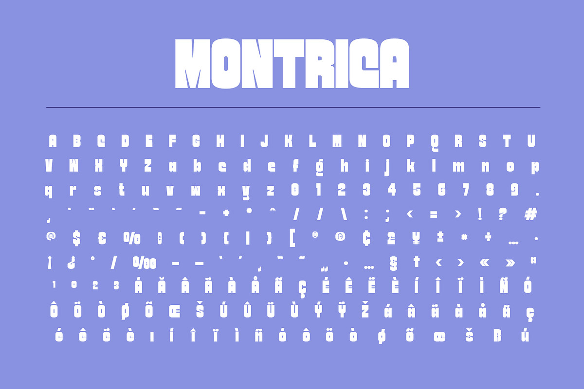 Montrica Display, a Sans Serif Font by Foxtype (Photo 3 of 5)