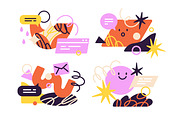 Abstract shapes, geometric elements, a Decorative Illustration by Good Studio (Thumbnail 3 of 8)