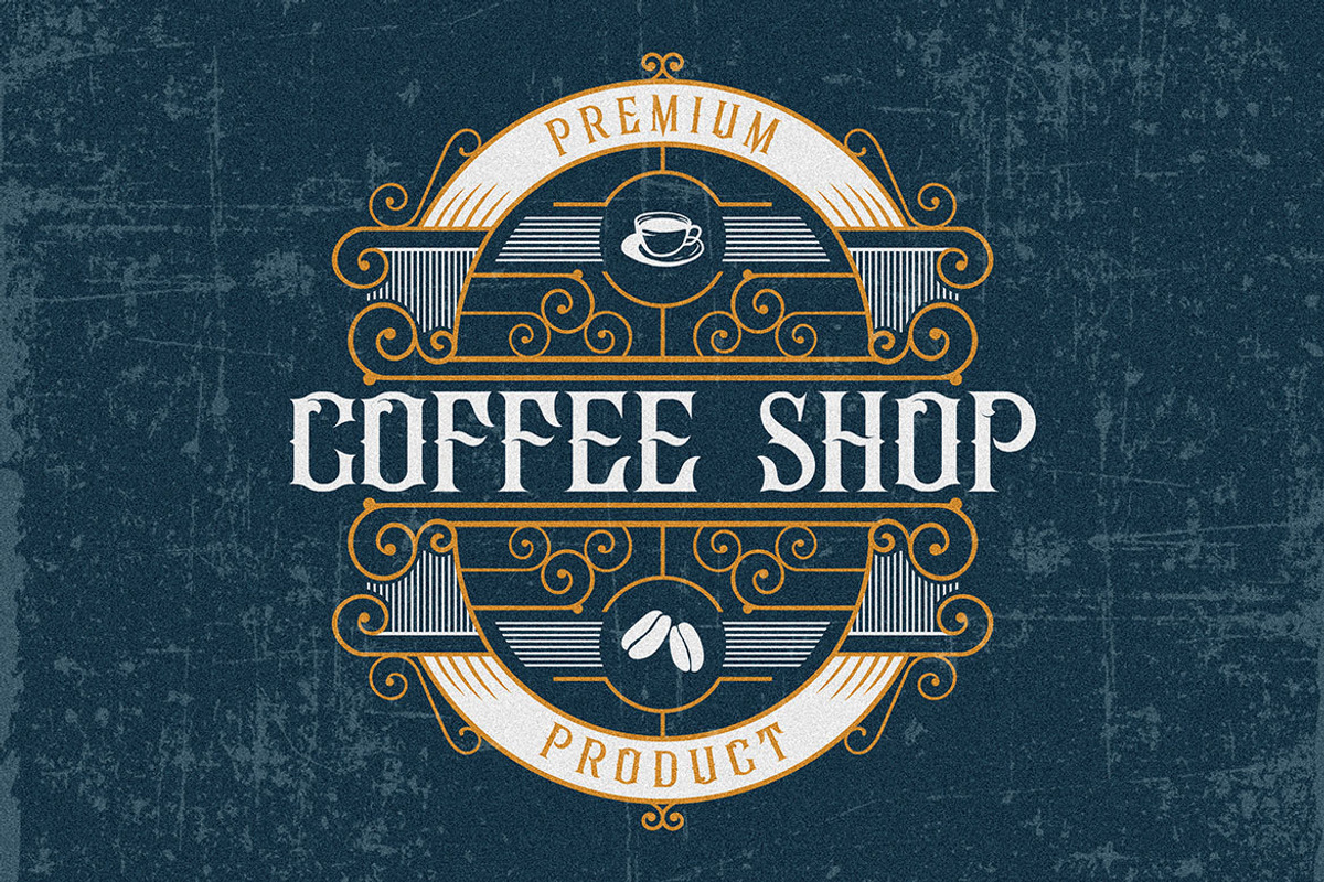 Melcoinda - Vintage Ornamental Font, a Serif Font by JumboDesign (Photo 2 of 8)
