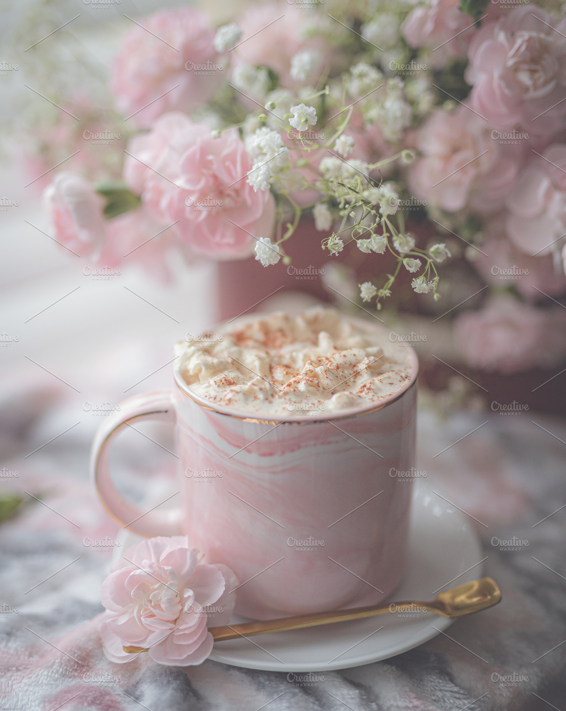 Dreamy Pink Drink, a Food & Drink Photo by Tina Thelen Photography