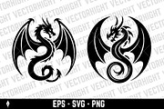 Fierce flying dragon, an Animal Illustration by Vectorhight (Thumbnail 2 of 5)