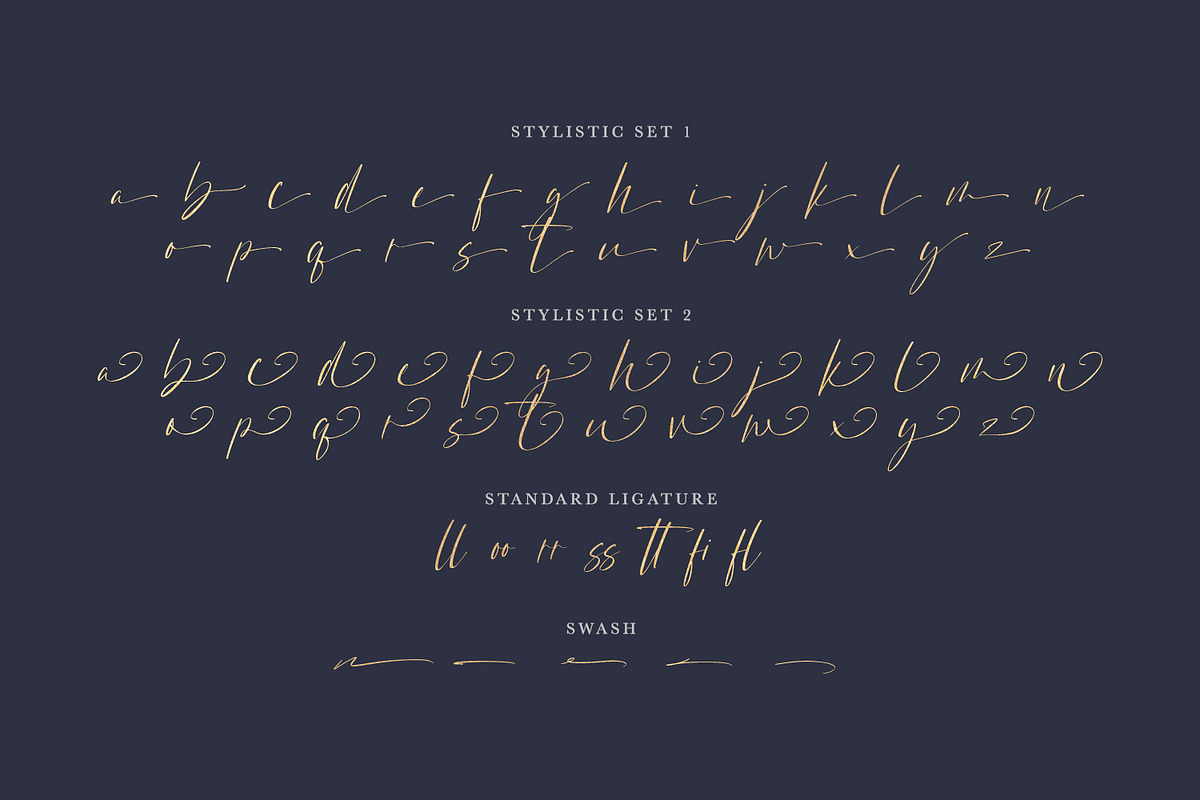Victoria Smitters, a Script Font by din-studio.com (Photo 10 of 10)
