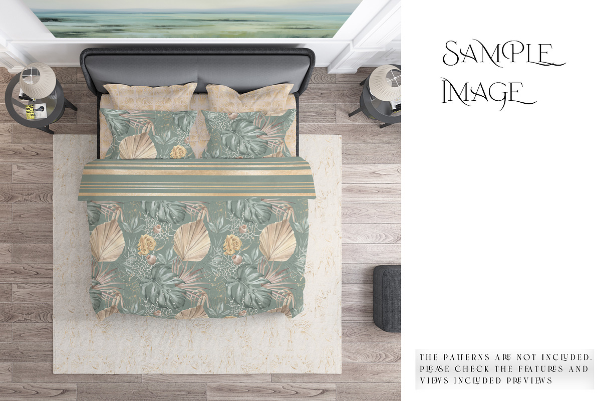 Bedding & Curtain Mockups, a Product Mockup by mock-ups (Photo 5 of 10)