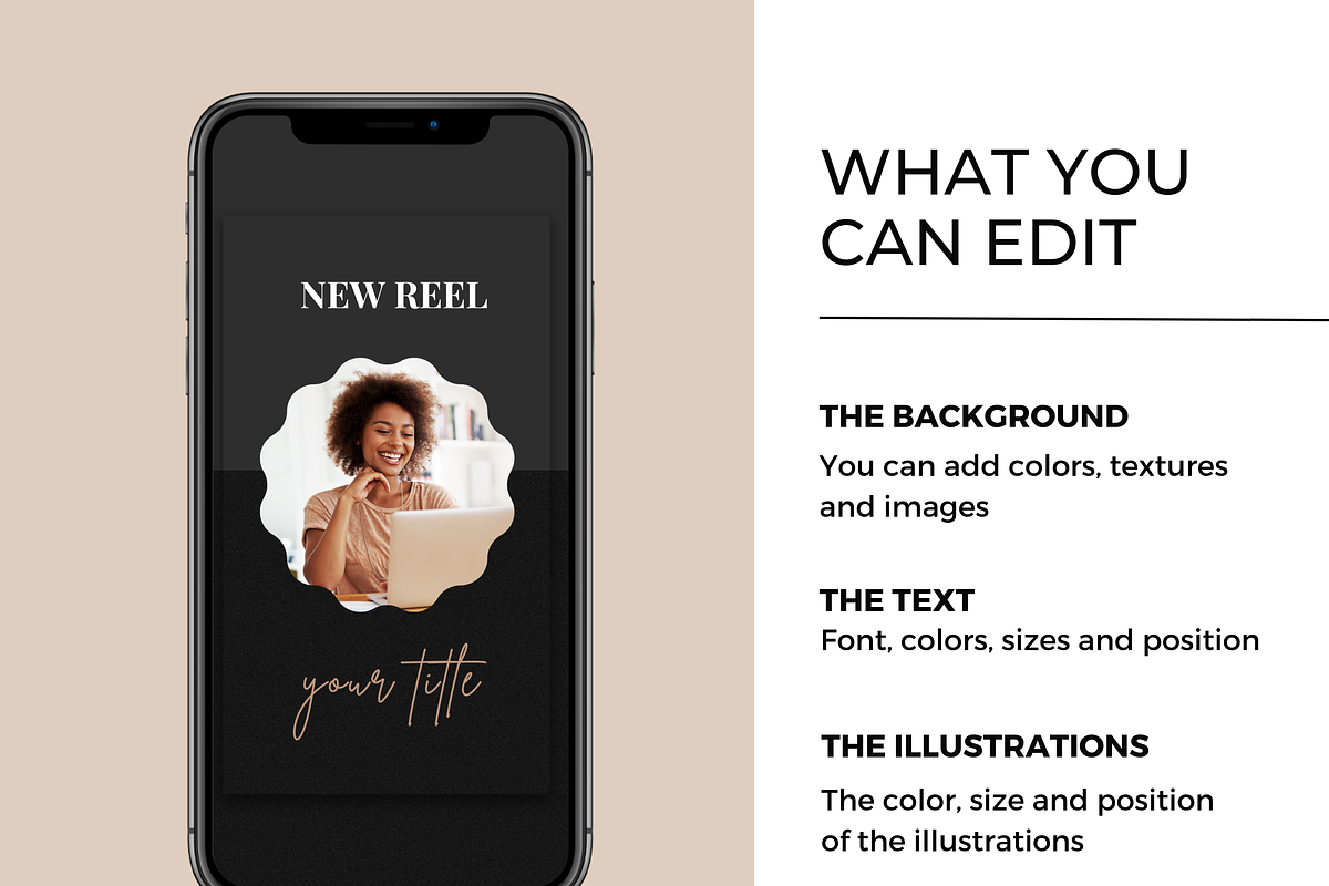 Modern Reel Covers Template, a Social Media Template by design4social (Photo 8 of 9)