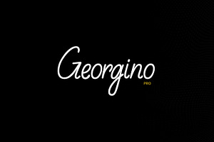 Georgino Handwritten Typeface