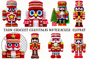 Yarn Crochet Nutcracker Cipart, an Illustration by OK Design (Thumbnail 2 of 6)