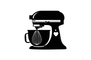 Kitchen Stand Mixer Silhouette Bundl, an Illustration by Gaye Art (Thumbnail 29 of 31)