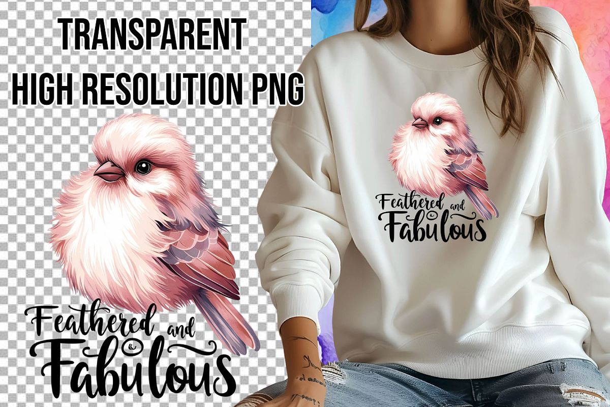 Quirky Bird Sublimation Bundle, an Illustration by Wow Magic (Photo 2 of 4)