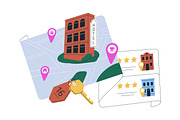 Tourism, summer holiday travel set, an Object Illustration by Good Studio (Thumbnail 2 of 6)