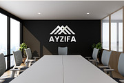 PSD Office Meeting Room Wall Mockup, a Product Mockup by Ayy (Thumbnail 4 of 15)