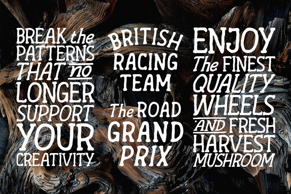 Runners Society Retro Serif Font, a Handwritten Font by Typeparties (Photo 6 of 8)
