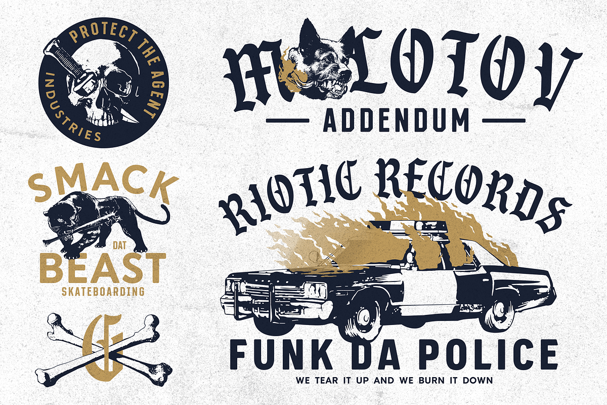 S&S GreyHood Font Bundles preview 3