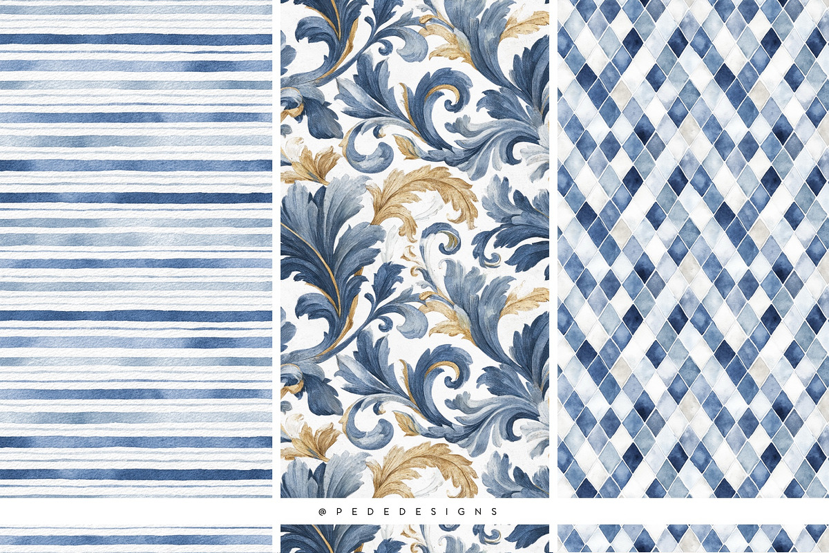 Nautical Chic Collection, a Decorative Illustration by PeDe Designs (Photo 29 of 29)