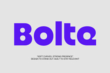 Bolte Sans Serif