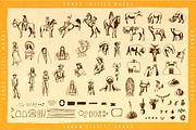 New Mexico southwestern style font, a Sans Serif Font by Fat Hamster (Thumbnail 5 of 12)
