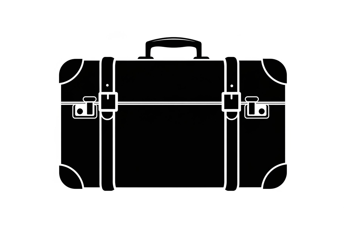 Vintage Suitcase Silhouette Bundle, an Illustration by Artivon (Photo 27 of 51)