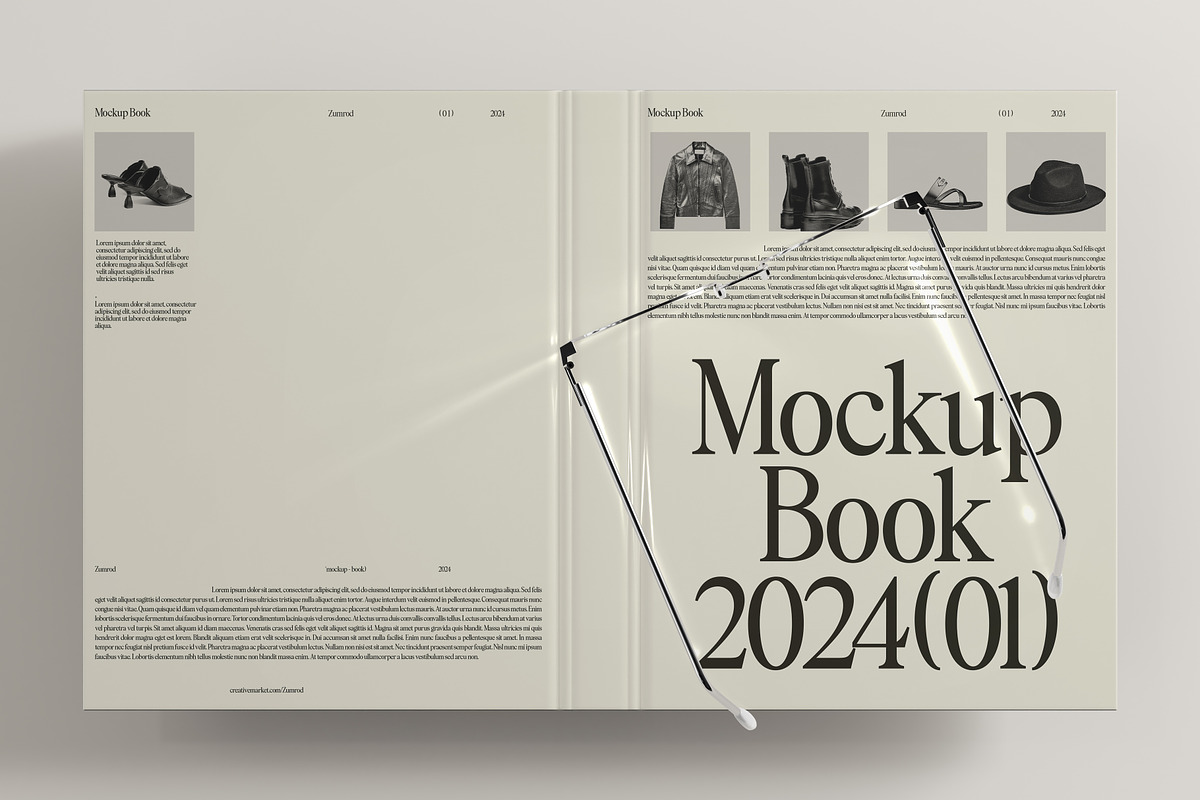 Book & Magazine Mockup (PSD) Bundle, a Books & Magazine Mockup by Zumrod (Photo 2 of 20)