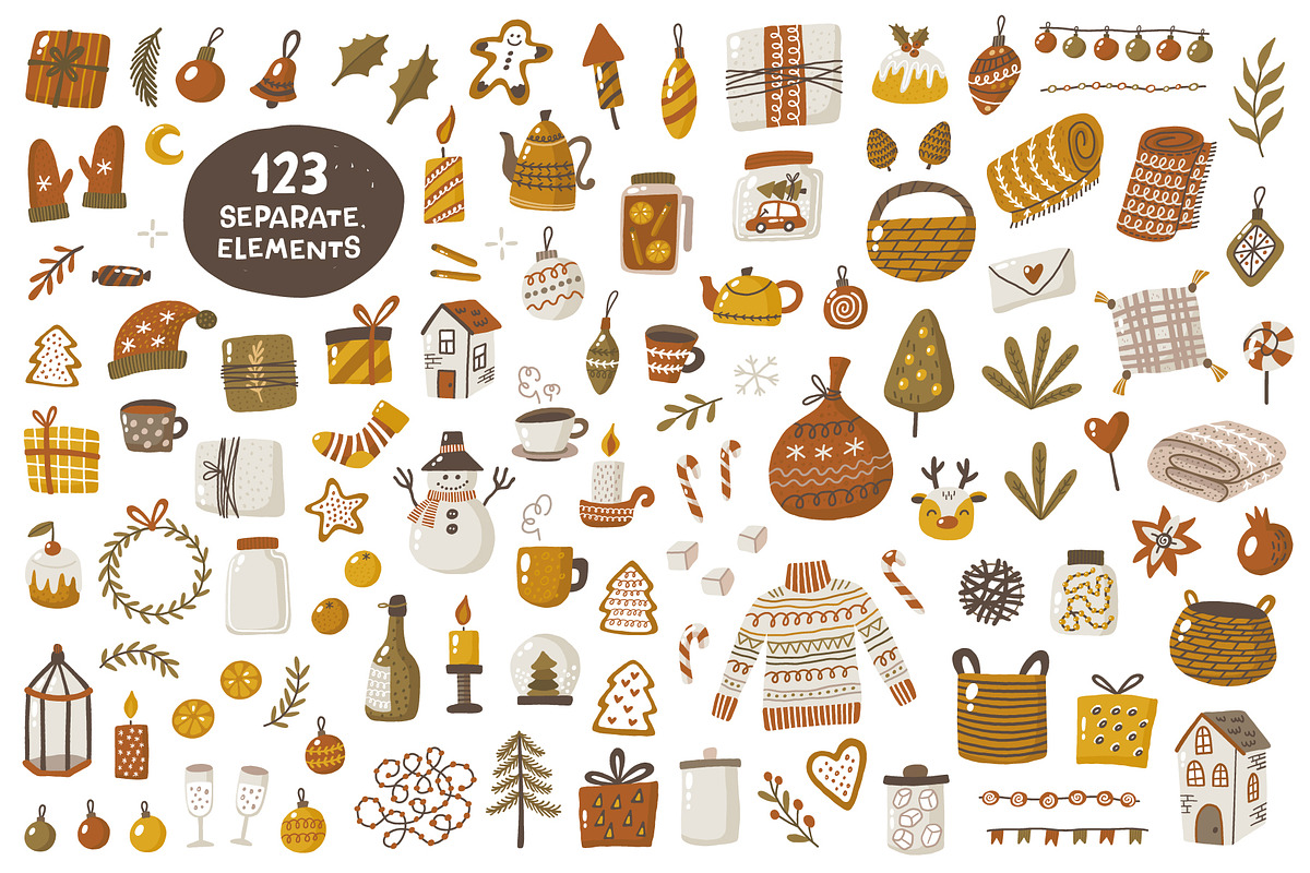 Christmas collection, a Decorative Illustration by Murvin (Photo 2 of 10)