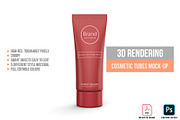 3D Rendering Cosmetic Tubes Mock-up, a Packaging Mockup by graystudio (Thumbnail 23 of 50)