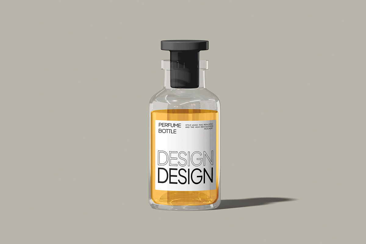 Perfume Bottle Mockup, a Packaging Mockup by Permadi Creative (Photo 3 of 3)