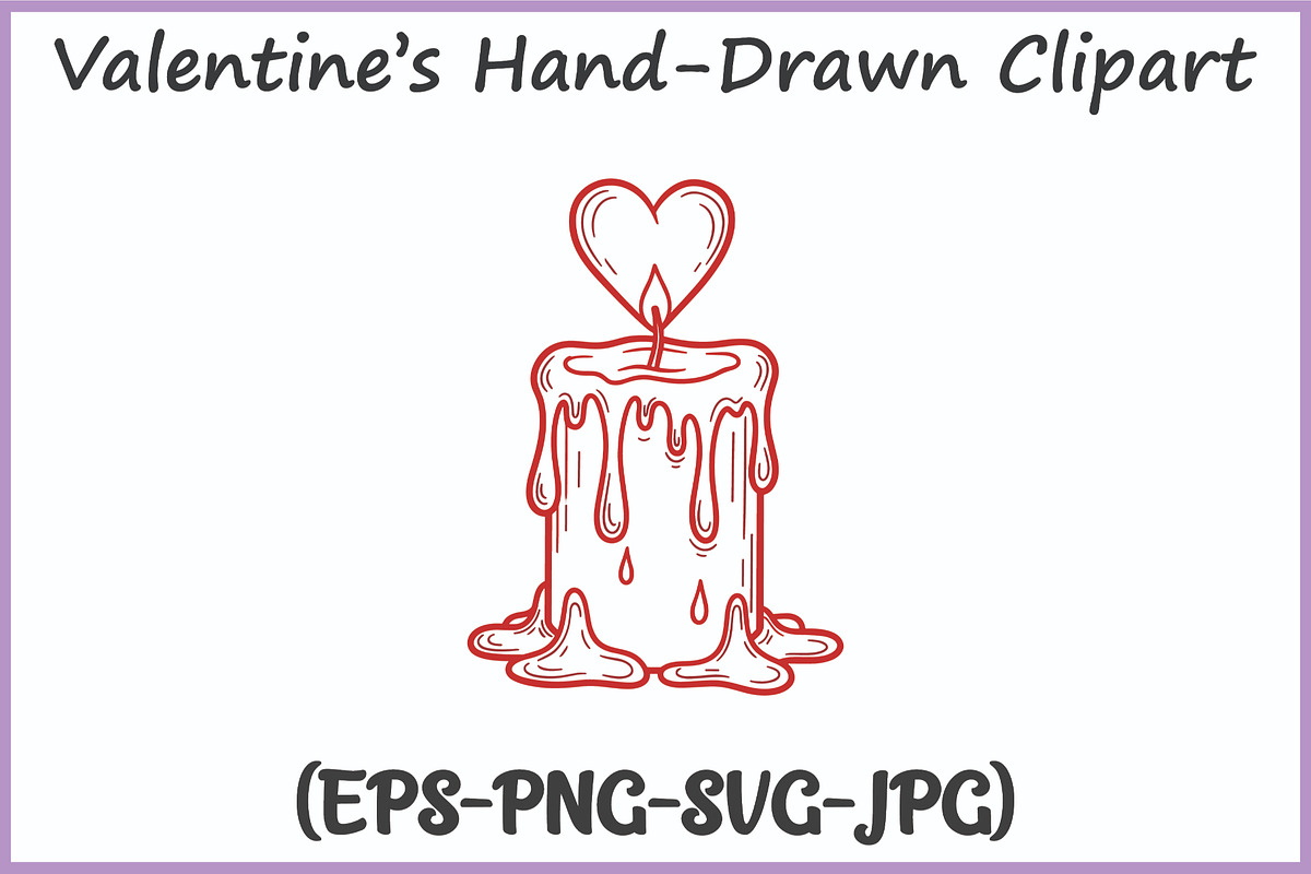 Valentines Doodle Clipart SVG Bundle, a Seasonal Illustration by Gfx Expert Team (Photo 12 of 15)