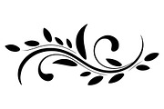 Ornamental Floral Silhouette, a Decorative Illustration by himelgfx (Thumbnail 16 of 18)