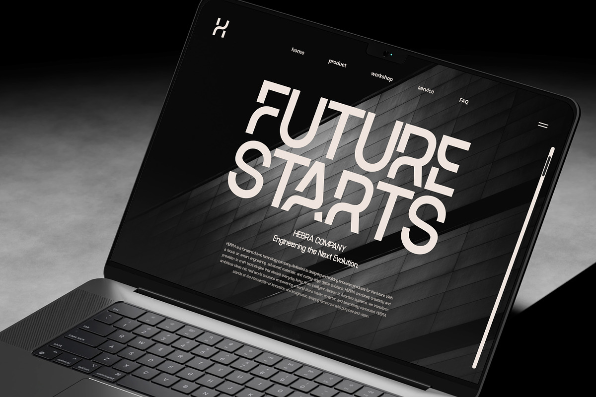 Hebra - Modern Sans Serif Font, a Sans Serif Font by Flawless And Co (Photo 5 of 10)