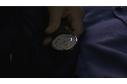Doctor looking at measurement of, a Person Photo by Media Whale Stock