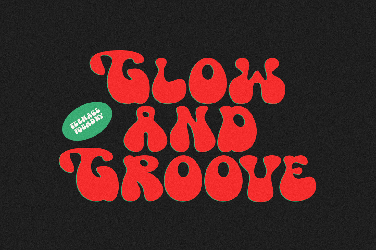 Teenage Crookite, a Sans Serif Font by TeenageFoundry (Photo 4 of 6)