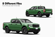 Pickup Truck Mockup 16, a Product Mockup by Mockupix (Thumbnail 7 of 12)