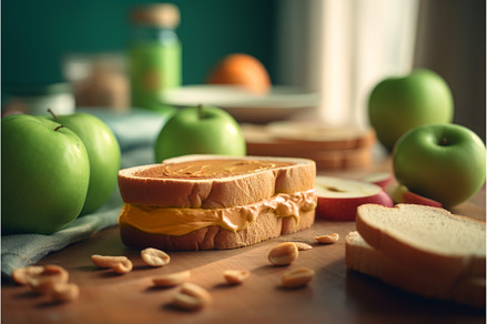 Breakfast sandwich. Generate Ai, a Food & Drink Photo by Ylivdesign