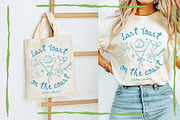 Coastal Cowgirl Western Hand Drawn, a Decorative Illustration by Honey Island Studio (Thumbnail 2 of 7)