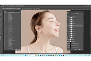 Smooth Skin Pro Photoshop Action, an Action Add-On by MRI STUDIO (Thumbnail 6 of 8)