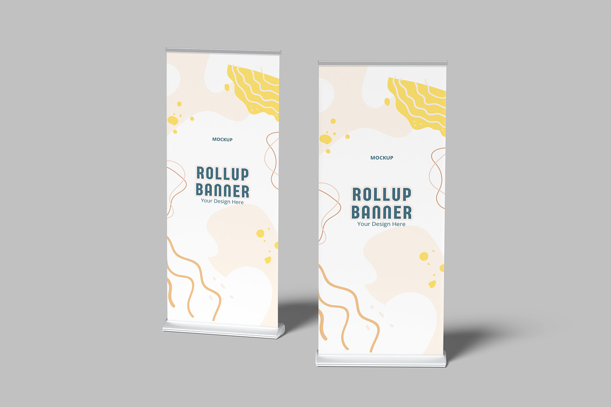 Rollup Banner Mockup, a Print Template by rizalamora (Photo 7 of 11)