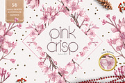 Pink Crisp, a Texture Illustration by Soir Creative (Thumbnail 1 of 5)