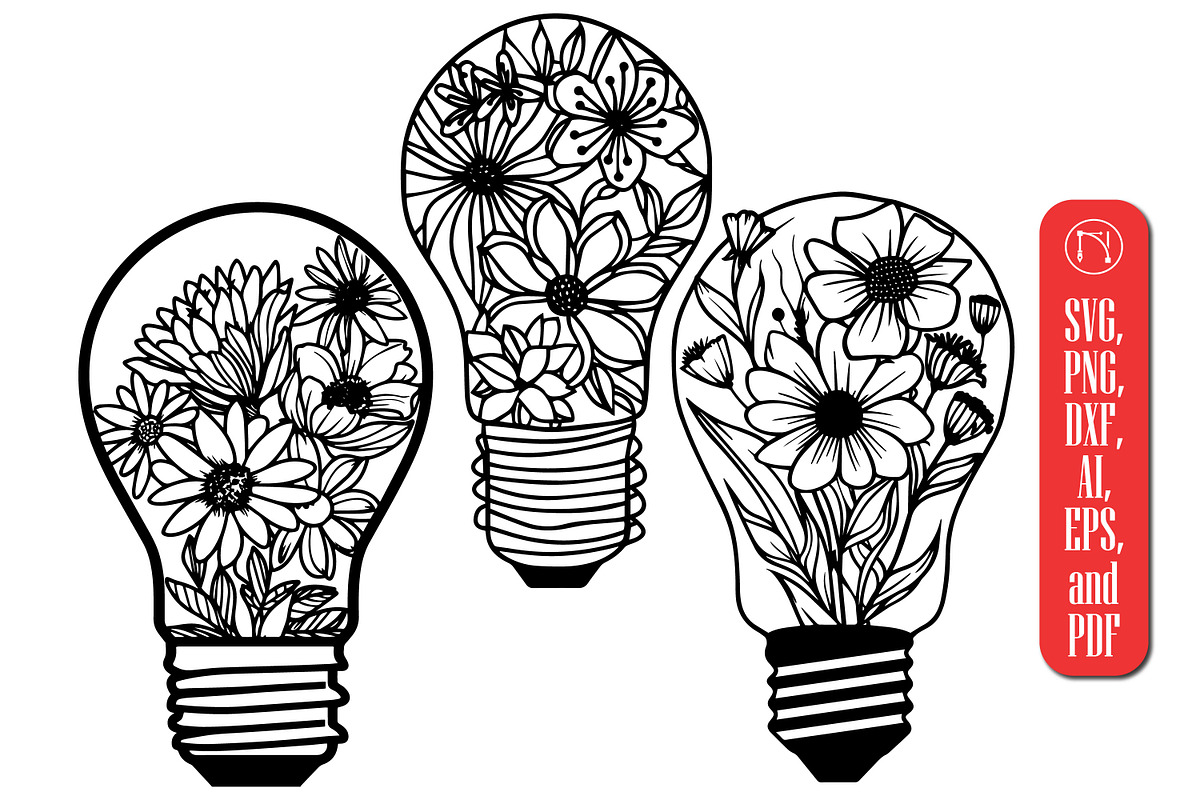 The Cricut Element with Flowers SVG, a Graphic by NGISED (Photo 16 of 18)