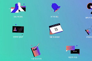 Gradient Icons for After Effects, a Templates & Theme by 2dfx