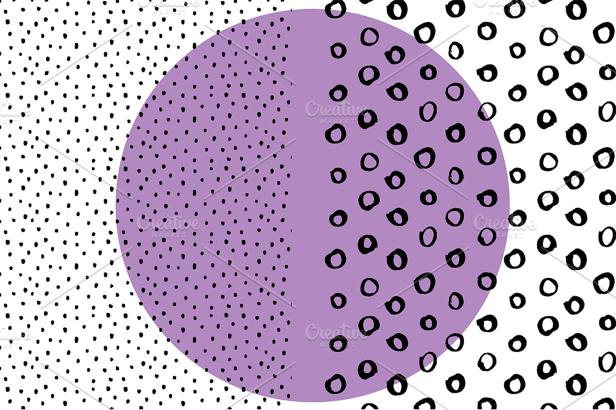 Speckle Dot Brush Abstract Patterns, a Pattern Graphic by Wildflower June (Photo 8 of 8)