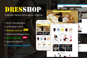 DresShop - Fashion WooCommerce Theme, a WordPress Template by WPThemeGo (Thumbnail 1 of 3)