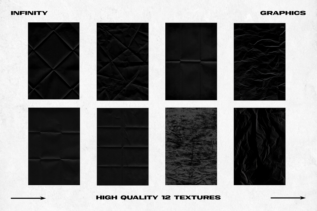 Negative Paper Textures, a Texture Graphic by infinitygraphics01 (Photo 3 of 5)