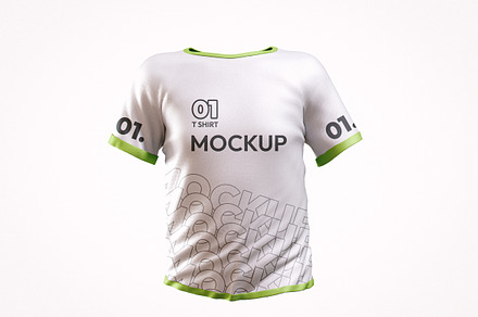Jersey T-shirt Mockup, a Shirt Mockup by Designer Dude