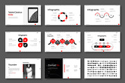 Red - Business Google Slide Template, a Presentation Template by Dens Creative Studio (Thumbnail 5 of 6)
