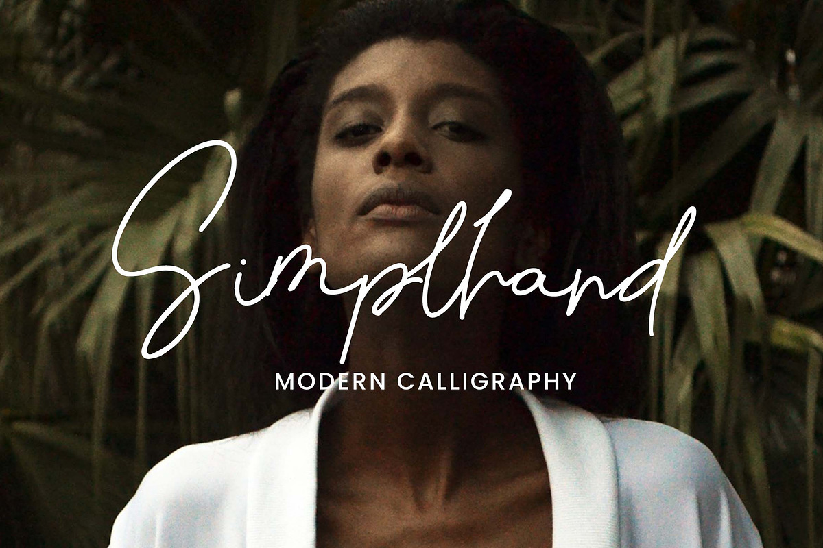 Simplhand Modern Calligraphy Font, a Handwritten Font by UICreative (Photo 1 of 13)