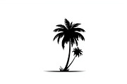 Tropical Palm Tree Silhouette Bundle, an Illustration by Amazin_art (Thumbnail 16 of 21)